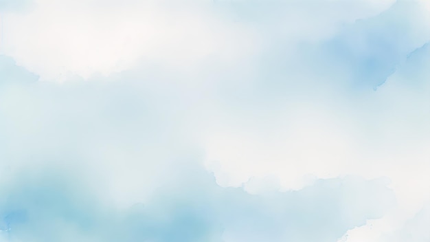 Fondo de papel digital de acuarela azul pastel