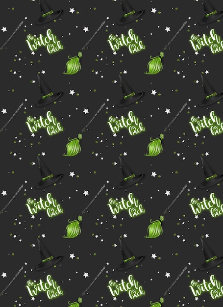 El fondo de papel digital de Halloween
