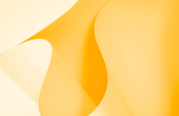 Fondo de papel de hojas curvas