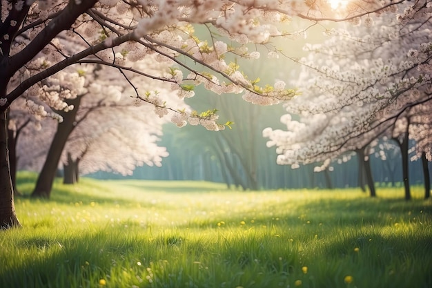 Foto fondo de papel de pared de primavera