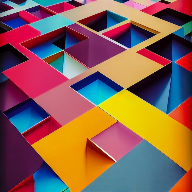 Fondo y papel pintado coloridos abstractos. Fondo brillante degradado multicolor geométrico.