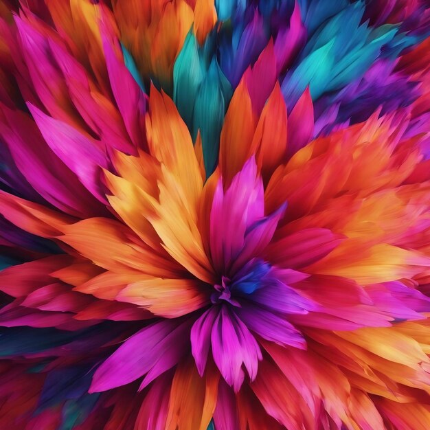 Fondo de papel tapiz de colores vívidos y borrosos