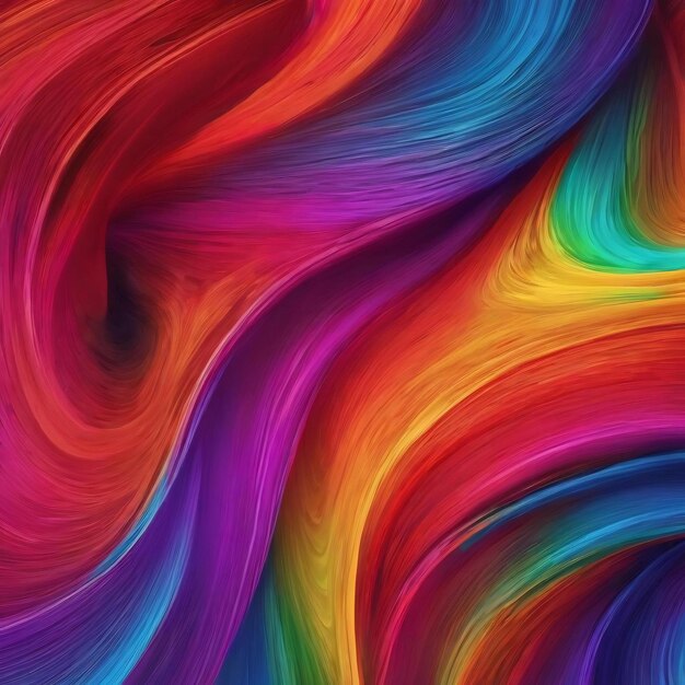 Fondo de papel tapiz de colores vívidos y borrosos