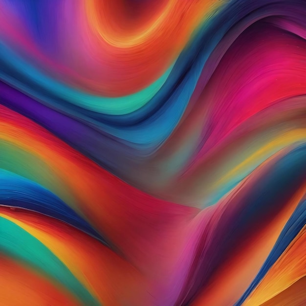 Fondo de papel tapiz de colores vívidos y borrosos