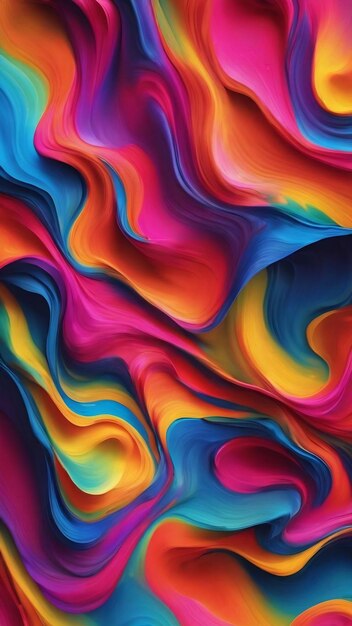 Foto fondo de papel tapiz de colores vívidos y borrosos