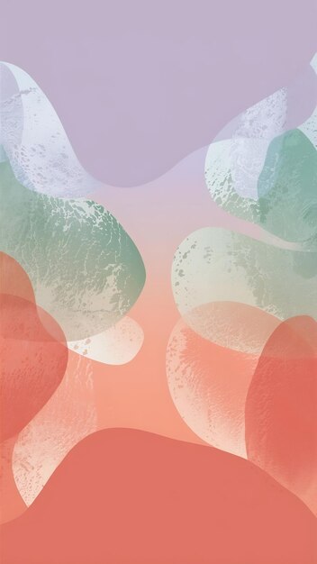 Fondo de papel tapiz con gradiente de color pastel abstractamente suave
