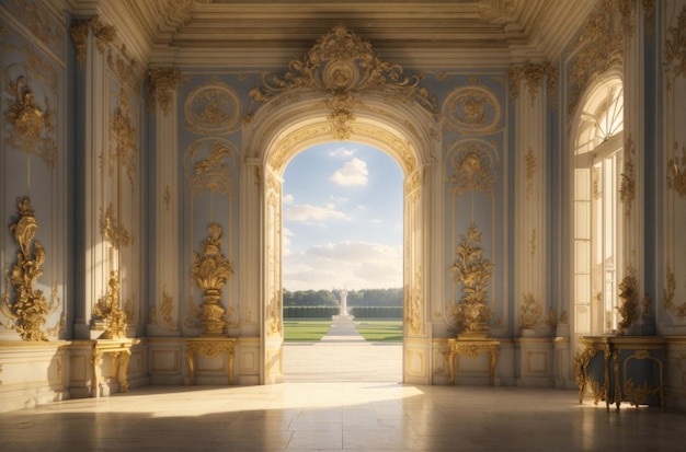 Fondo de papel tapiz del Palacio de Versalles