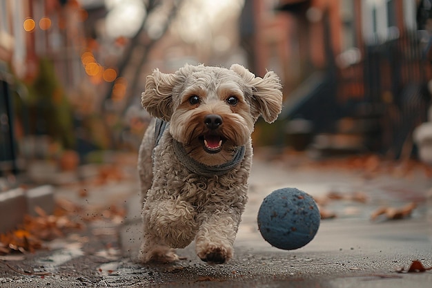 fondo de papel tapiz de perro lindo