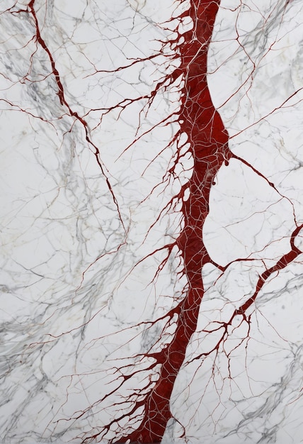 Foto fondo de papel tapiz de textura de mármol un piso de mármol con venas rojas