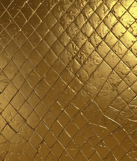 Foto fondo de papel tapiz de textura de metal plateado un fondo dorado con un patrón