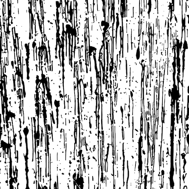 Fondo de pared abstracto en blanco y negro pintura de tinta textura de trazo arte de trazo en negrita