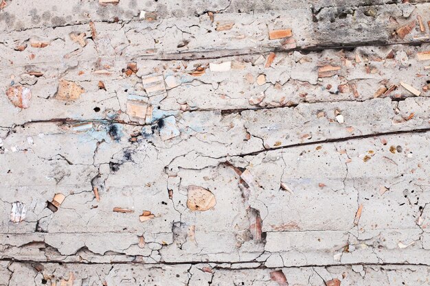 Fondo de pared de color blanco de ladrillo antiguo textura de piedra ligera