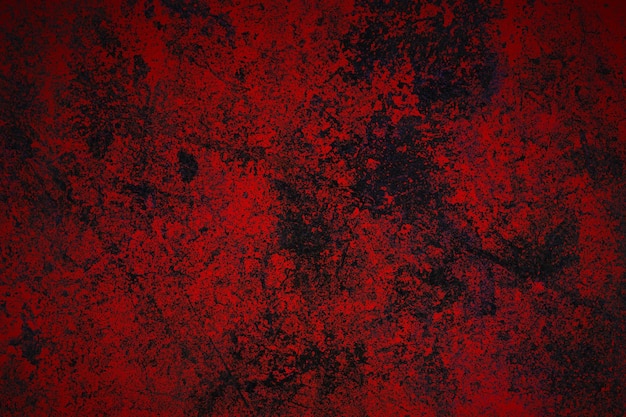 Fondo de pared de estuco rojo decorativo grunge rojo abstracto