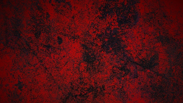 Fondo de pared de estuco rojo decorativo grunge rojo abstracto