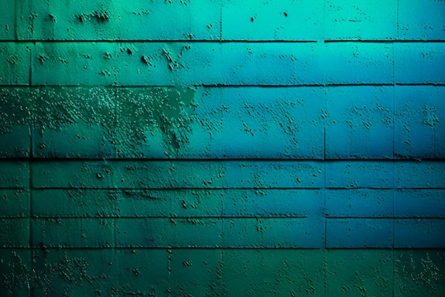 El fondo de la pared del estudio con textura de hormigón azul grunge vintage