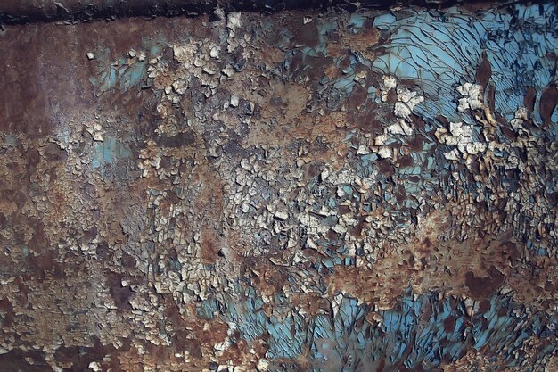 Fondo de pared de hierro oxidado / textura de hierro de fondo antiguo abstracto