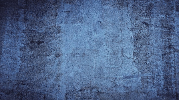 fondo de pared de hormigón de cemento de textura abstracta azul marino