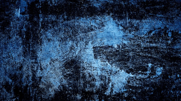 fondo de pared de hormigón de cemento de textura abstracta azul oscuro