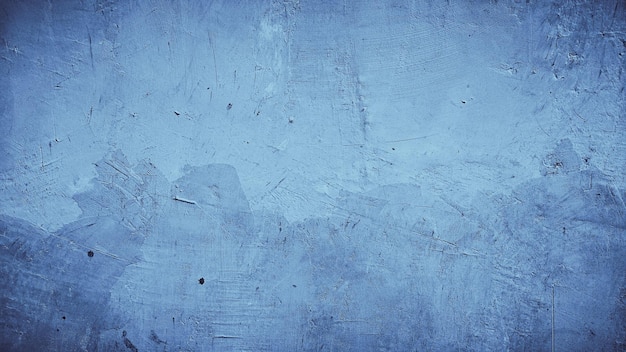 Fondo de pared de hormigón de cemento de textura abstracta azul