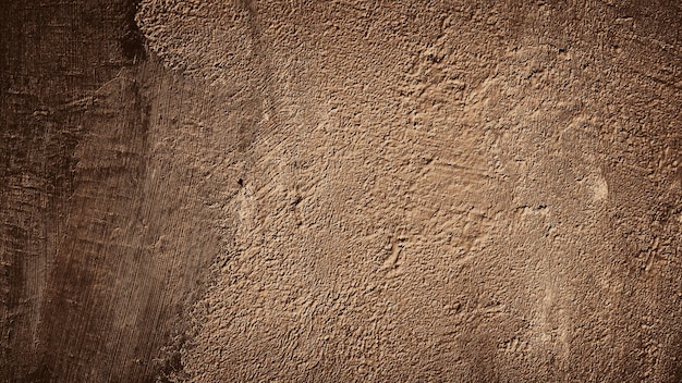 Fondo de pared de hormigón de cemento de textura abstracta vintage marrón