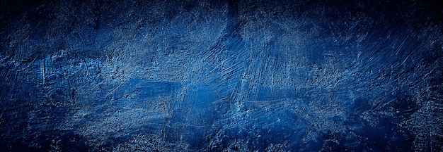 fondo de pared de hormigón de cemento de textura azul abstracto oscuro