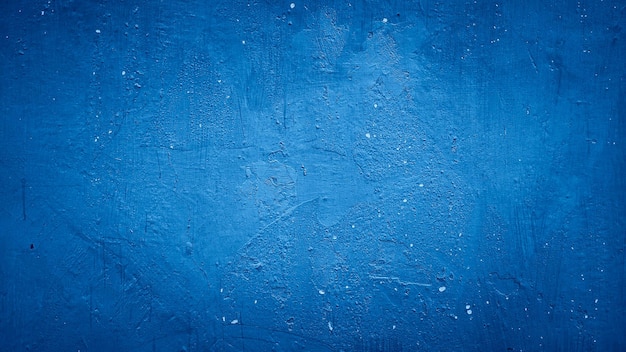 Fondo de pared de hormigón de cemento de textura azul abstracto