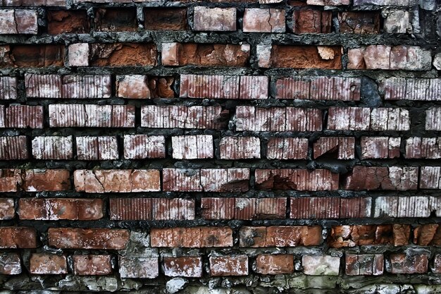 fondo de pared de ladrillo antiguo / fondo vintage abstracto, piedras vintage, textura de ladrillos