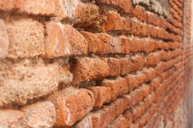 Fondo de pared de ladrillo antiguo, textura de pared de ladrillo antiguo