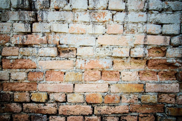 Fondo de pared de ladrillo antiguo