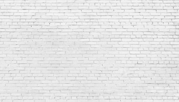 Fondo de pared de ladrillo blanco, textura de mampostería blanqueada