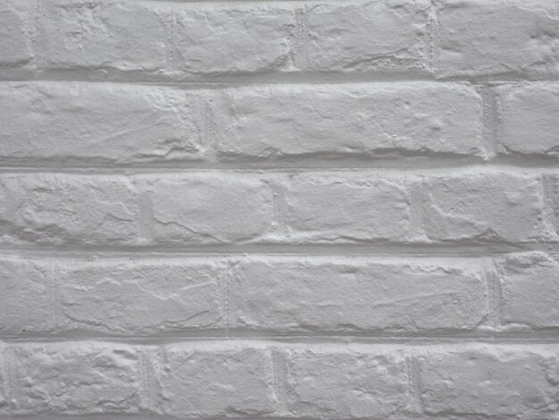 Fondo de pared de ladrillo blanco