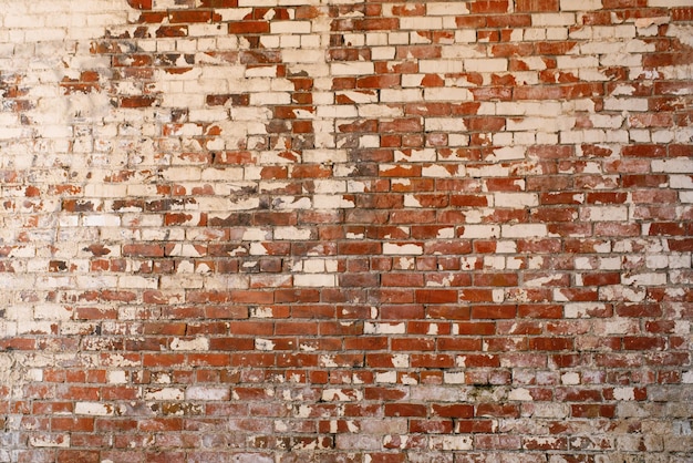 Fondo de pared de ladrillo marrón para espacio de copia