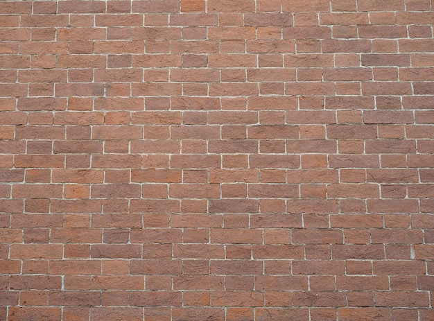 Fondo de la pared de ladrillo rojo