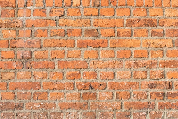 Fondo de la pared de ladrillo sucia del viejo vintage con el yeso de la peladura, textura