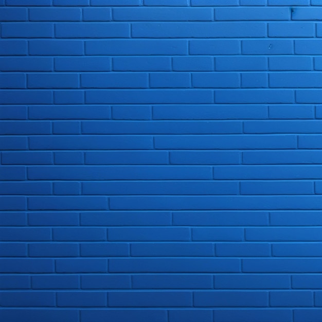 un fondo de pared de ladrillos azules