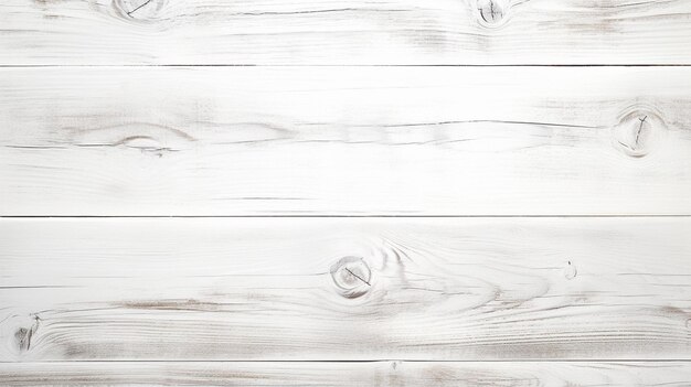 Foto fondo de pared de madera blanca con espacio en blanco para elemento de diseño