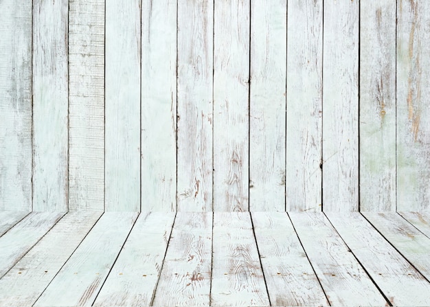 Foto fondo de pared de madera blanca vintage