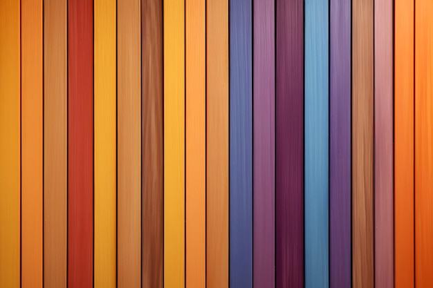 Fondo de pared de madera de color