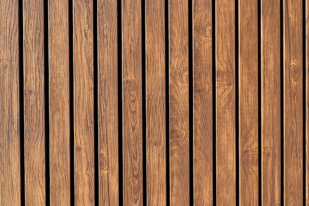 Fondo de pared de madera de tablón marrón