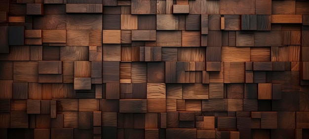 Fondo de pared de madera con textura variada