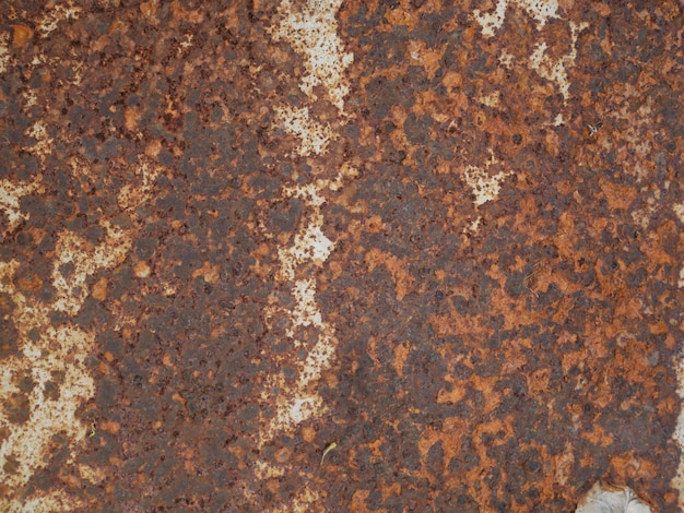 Fondo de pared de metal oxidado