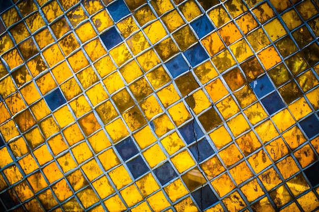Fondo de pared de mosaico de vidrio colorido abstracto