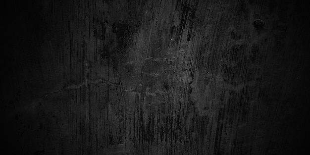 Fondo de pared negra abstracta de roca fondo de pared enlucida oscura