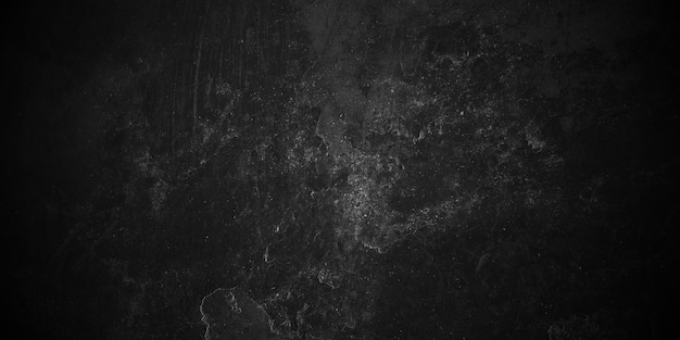 Fondo de pared negra abstracta de roca fondo de pared enlucida oscura