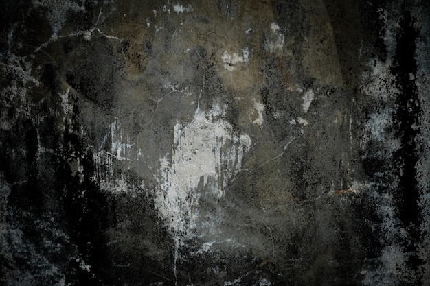 Fondo de pared oscura aterradora paredes viejas llenas de manchas y rasguños fondo de pared de concepto de horror