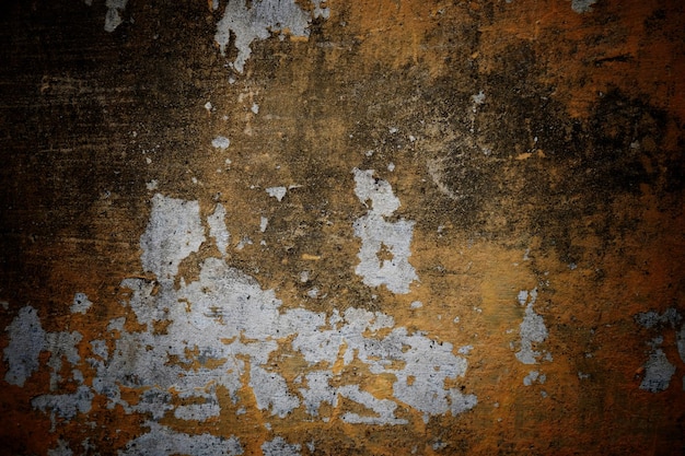 Fondo de pared oscura aterradora paredes viejas llenas de manchas y rasguños fondo de pared de concepto de horror