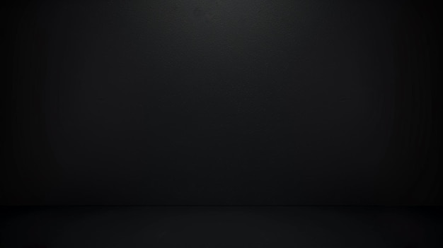 Fondo de pared oscuro o negro en estilo vintage para diseño gráfico o papel tapiz AI Generado