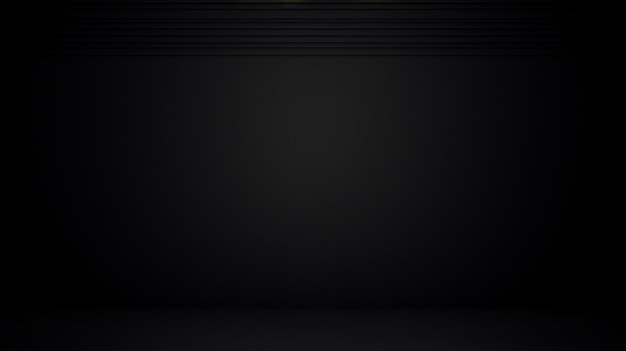 Fondo de pared oscuro o negro en estilo vintage para diseño gráfico o papel tapiz AI Generado