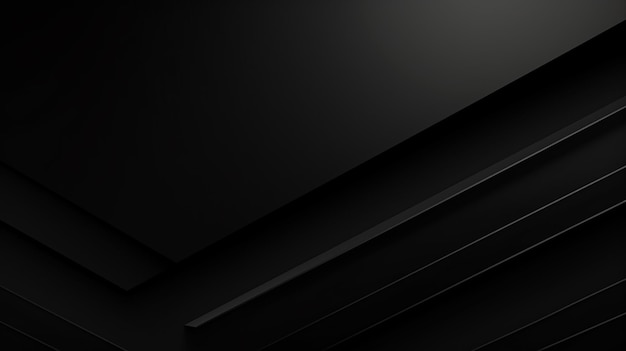 Fondo de pared oscuro o negro en estilo vintage para diseño gráfico o papel tapiz AI Generado