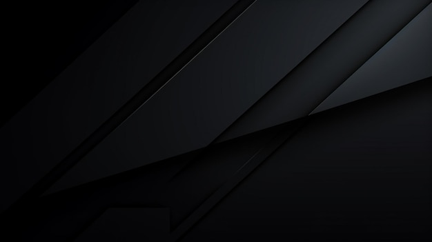 Fondo de pared oscuro o negro en estilo vintage para diseño gráfico o papel tapiz AI Generado